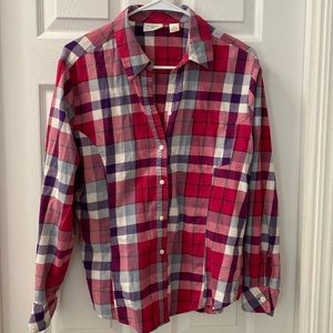 Large lee riders button up shirt